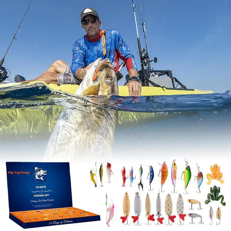 Fishing Tackle Advent Calendar 24 day Christmas – Swordfish Fishing Store