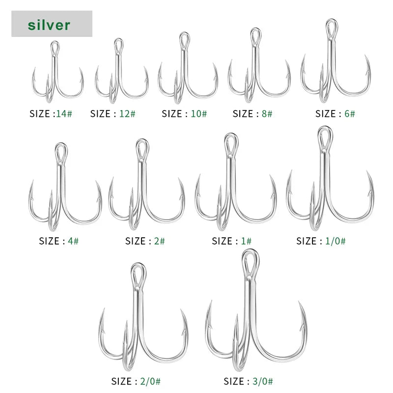 KATYUSHA 20Pcs Treble Hooks
