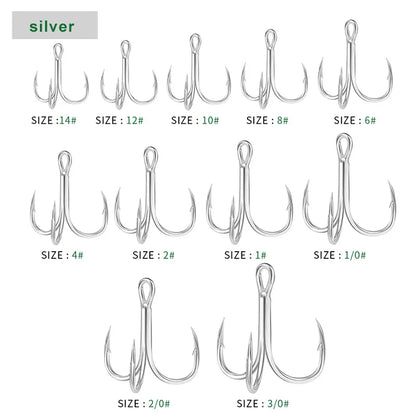 KATYUSHA 20Pcs Treble Hooks