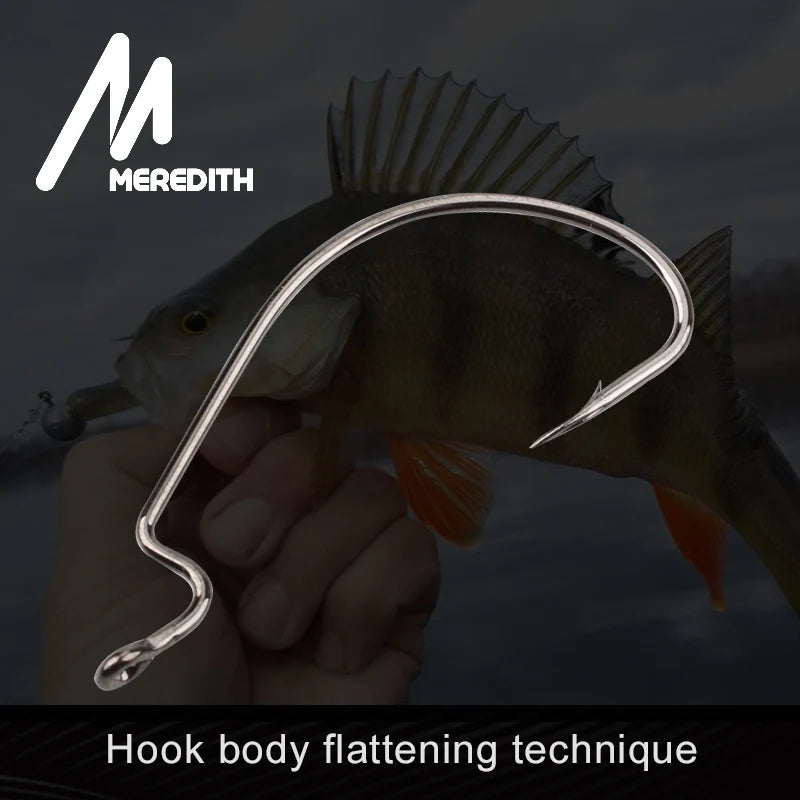 MEREDITH Box 50pcs Fishing Hooks