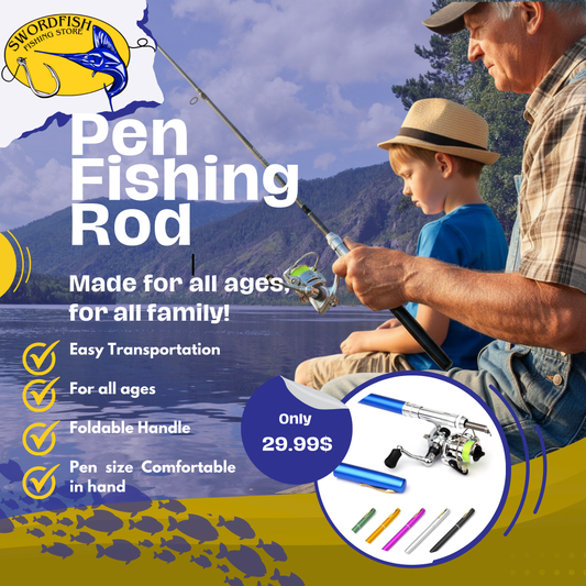 Pen Fishing Rod