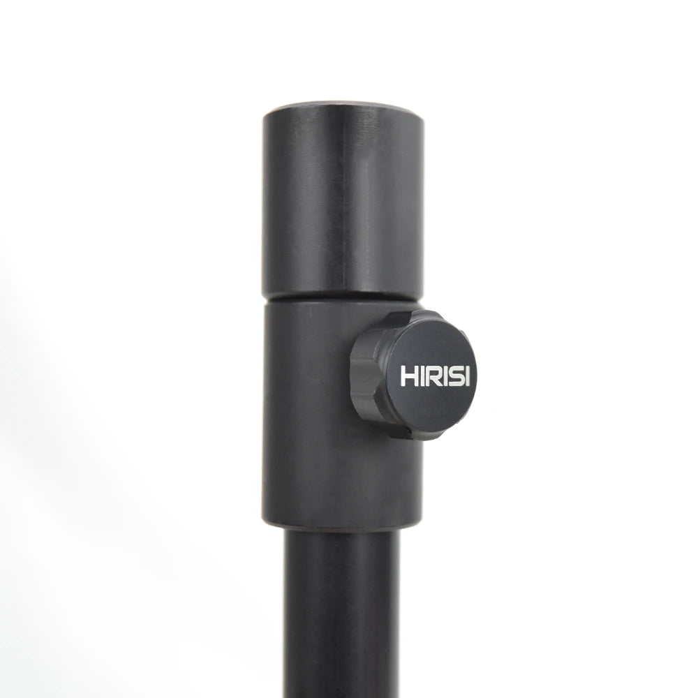 2 x Carp Fishing Bank Sticks Aluminum Black Rod