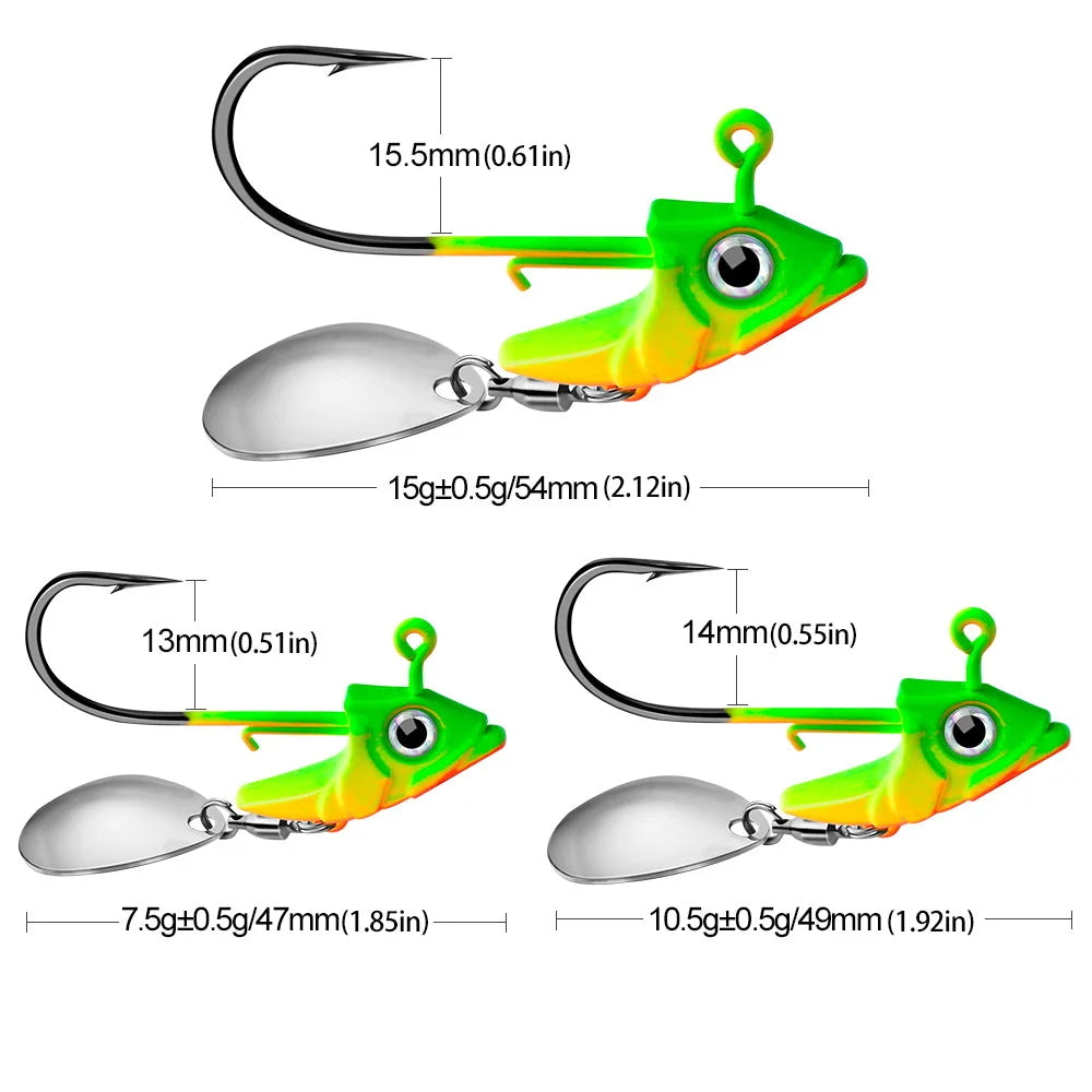Jig Head Fishing Lures 1pc