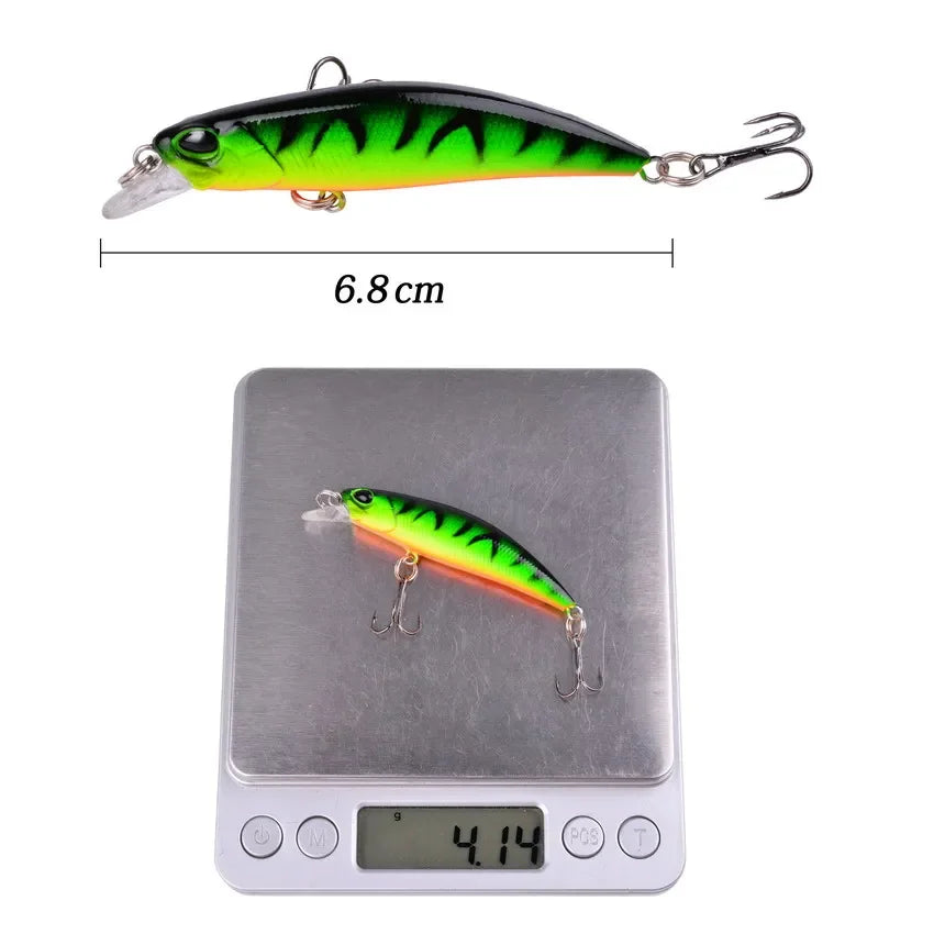 Mixed Minnow Fishing Lure Set