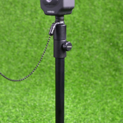 2 x Carp Fishing Bank Sticks Aluminum Black Rod