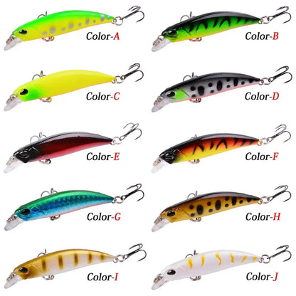 Mixed Minnow Fishing Lure Set