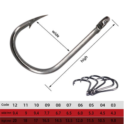 TAKEDO BOX Fishing Hooks 100-300PCS