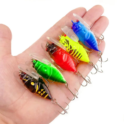 Bionic Iscas Artificial Wobblers Crankbait