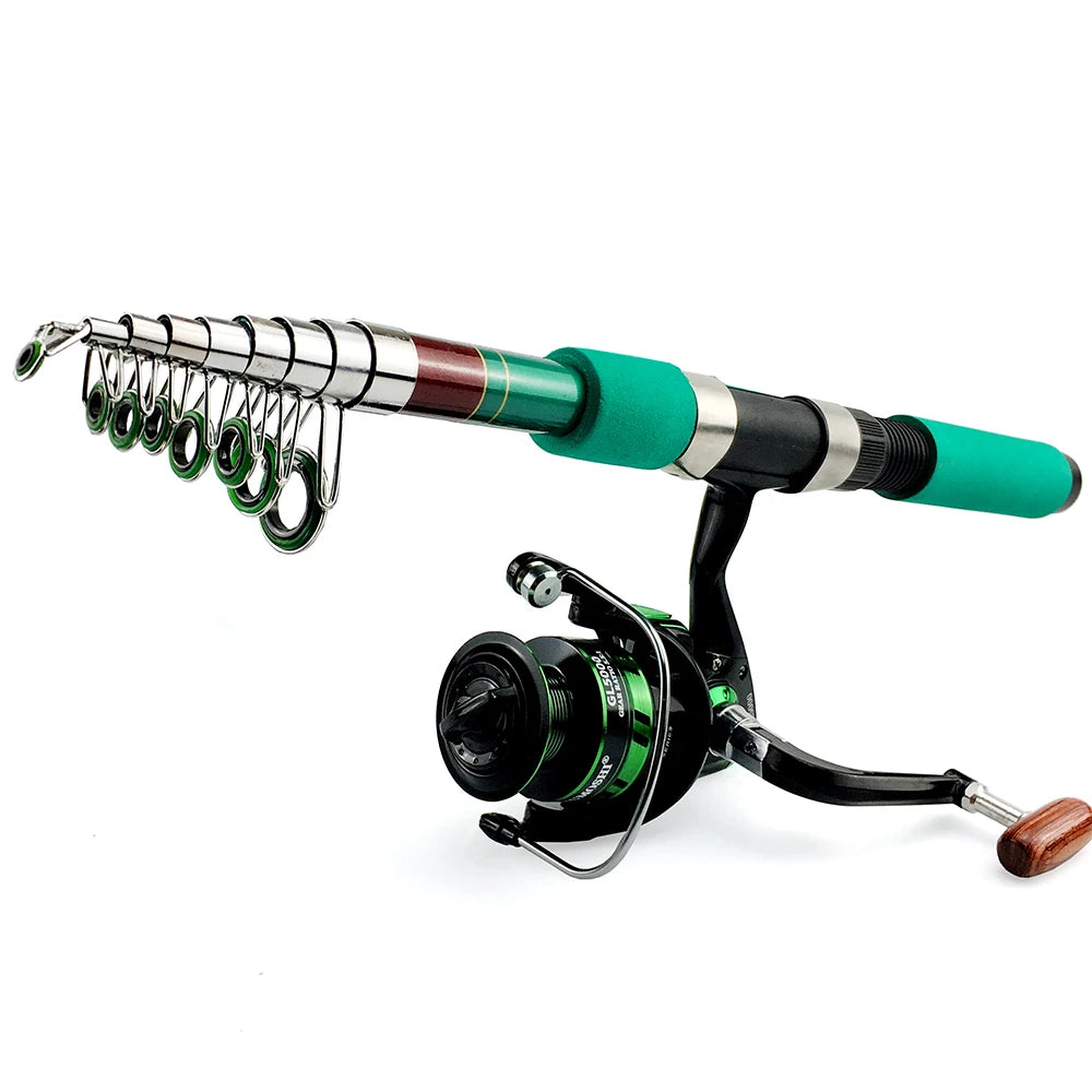 Fishing Combo 1.8-3.6M Fishing Rod & Reel