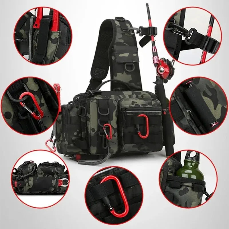 Capacity Waist Fishing Bag