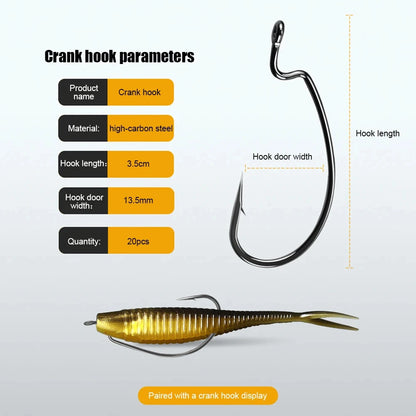 61 pieces/set of bionic fish