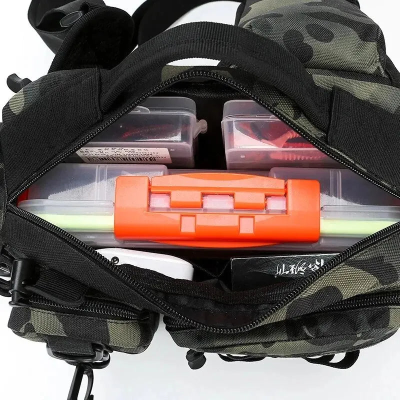 Capacity Waist Fishing Bag