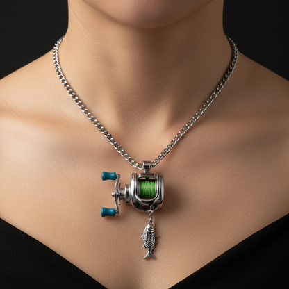 Fishing Reel Pendant